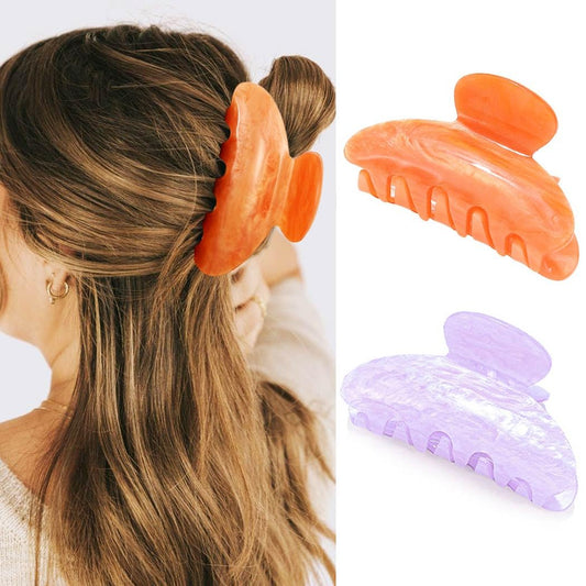 GORTIN front view showing d-purple and orange clip colors and glossy finish for style