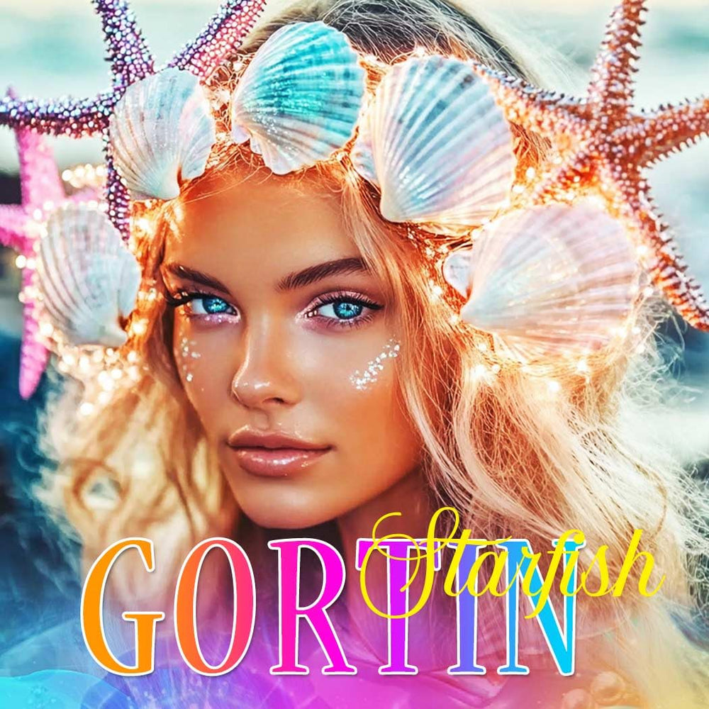 GORTIN headband worn at a festival at night for attention-grabbing glow benefit