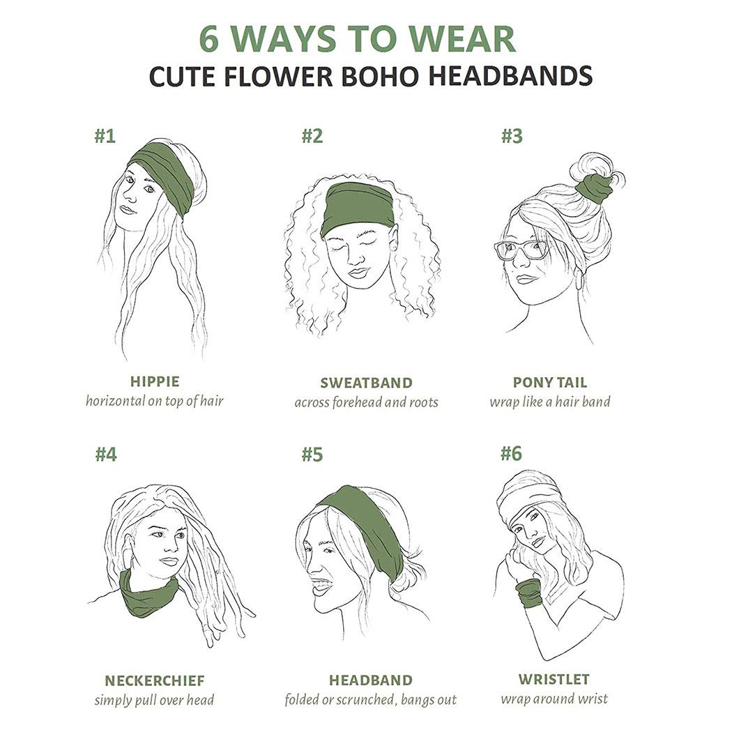 GORTIN three headbands laid flat showing pack convenience and variety benefit