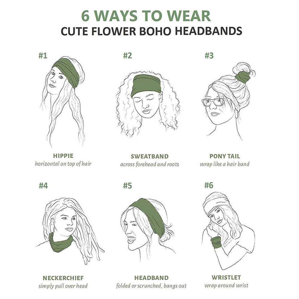 GORTIN three headbands laid flat showing pack convenience and variety benefit