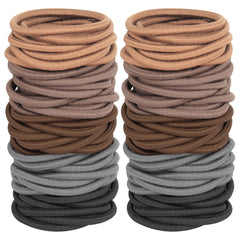 GOSICUKA front packaging showing 120 hair elastics and color variety for convenience
