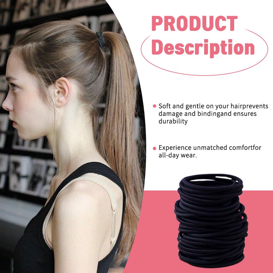 GOSICUKA hair tie securing a high ponytail offering secure, comfortable hold