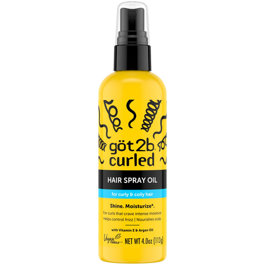 got2b curved bottle front packaging showing label and size for clear product identification