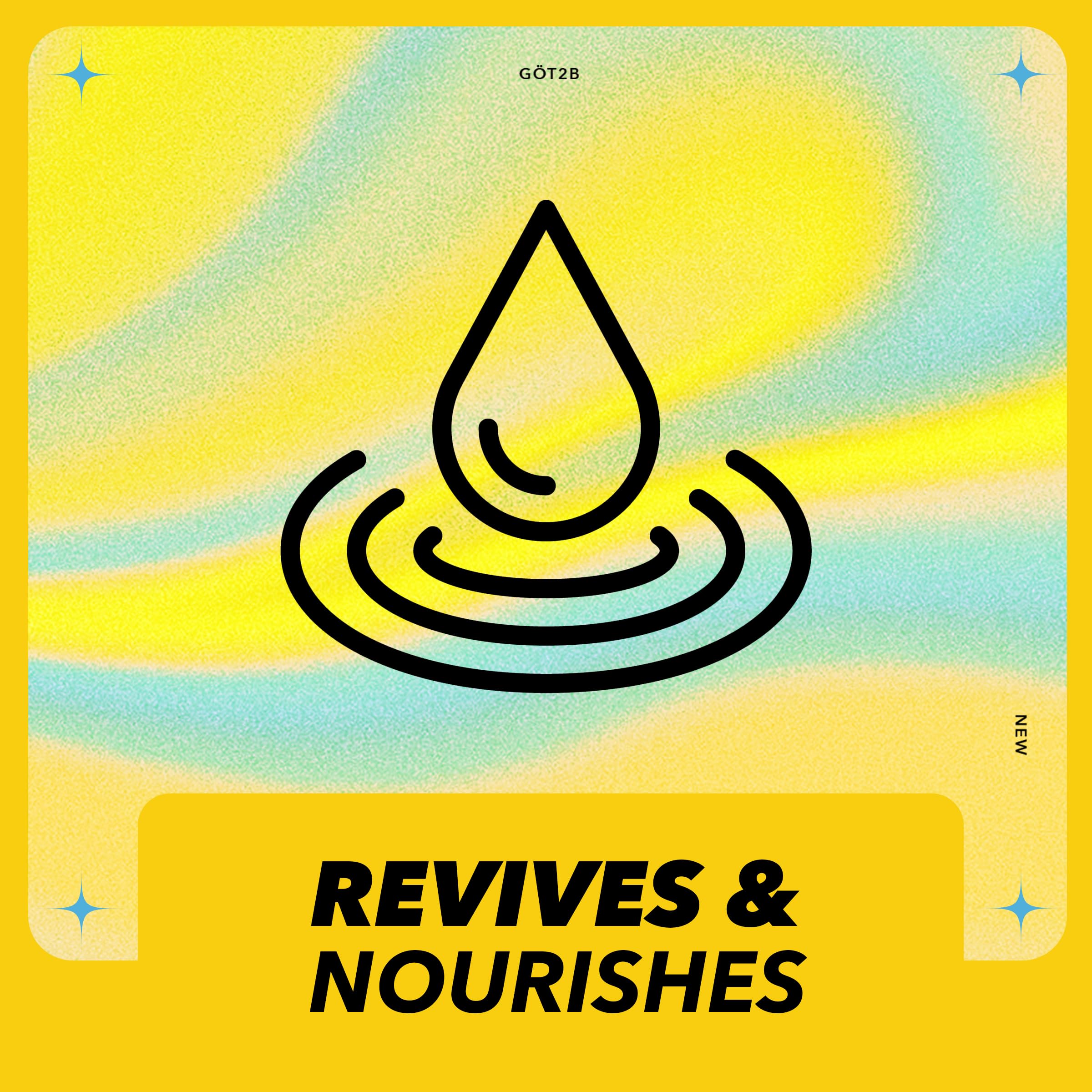 got2b ingredient label view showing argan oil and vitamin E for nourishing benefits