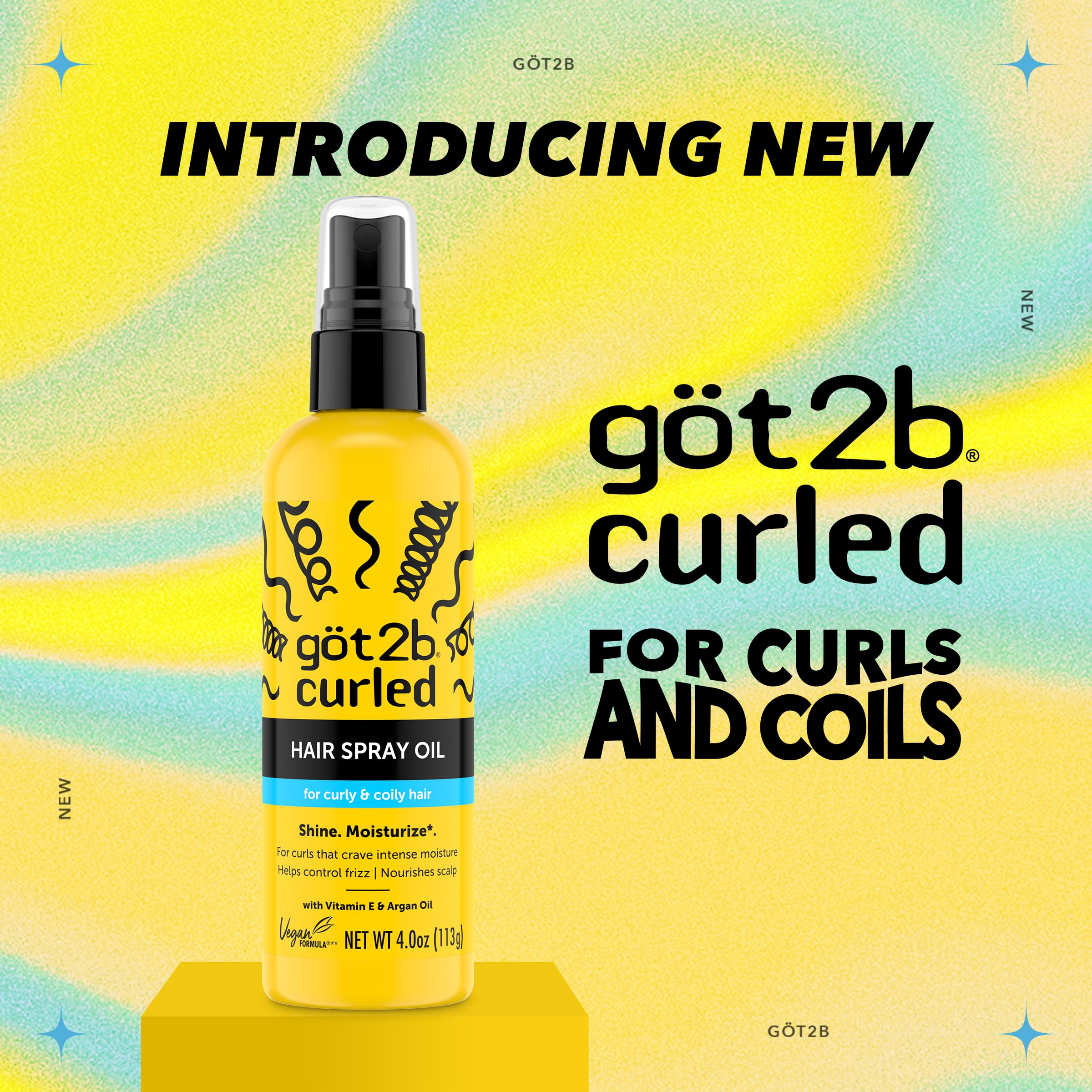 got2b glossy oil texture pool highlighting smooth slip and shine-enhancing ingredients