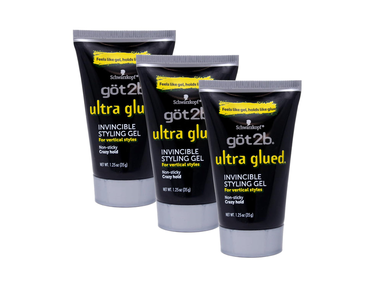 Got2B front packaging showing three small tubes and clear brand visibility for travel convenience