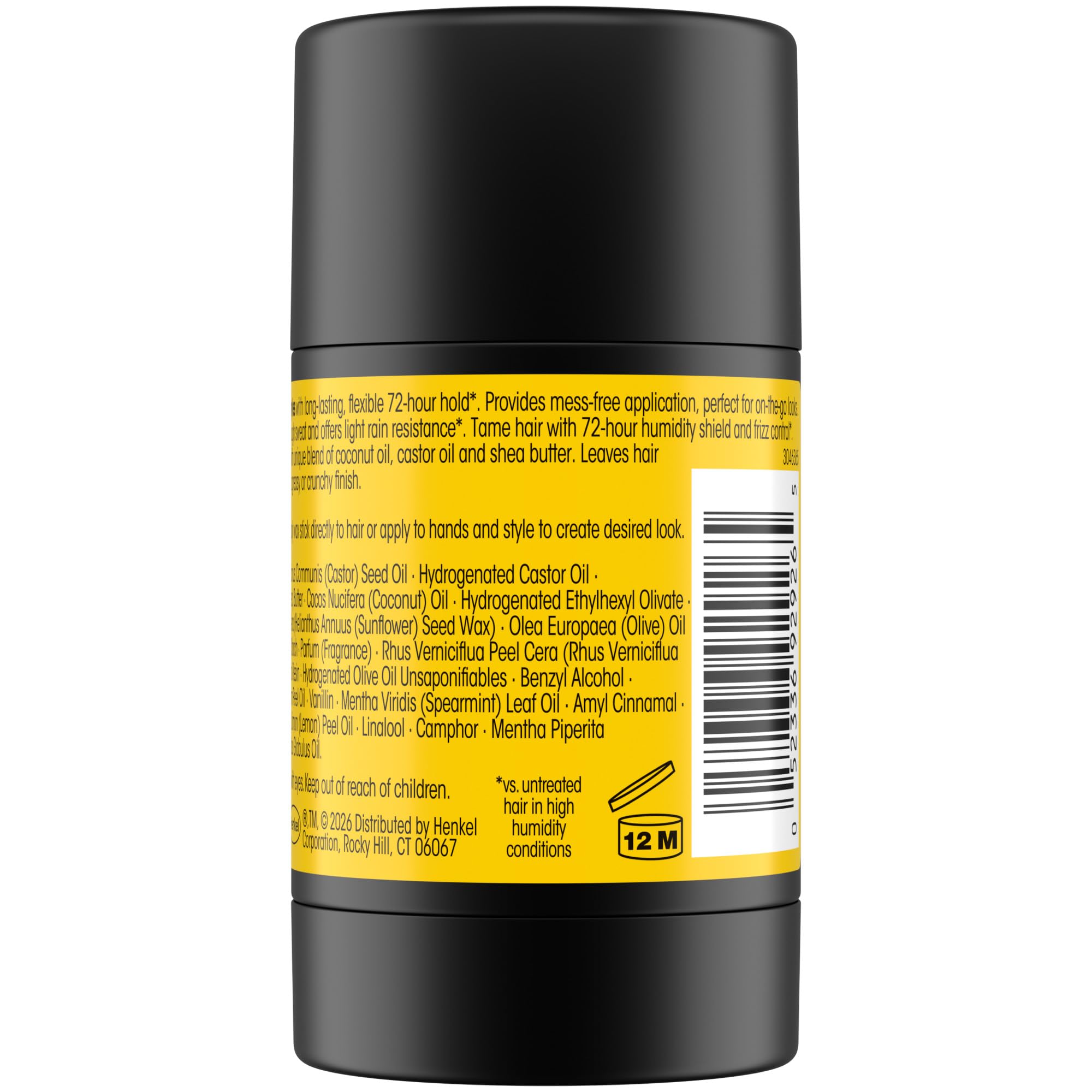 got2b glue on-the-go styled sleek ponytail demonstrating long-lasting flexible hold