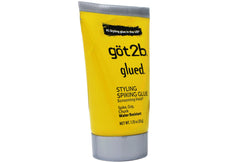 got2b tube label detail showing product name and water-resistant benefit