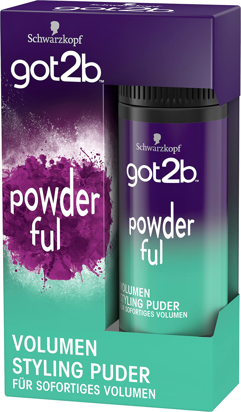 Got2B front packaging showing compact 10g container and brand name for easy storage