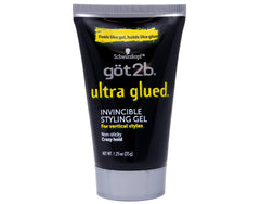 Got2B tubes inside a travel bag emphasizing small size and convenience for on-the-go styling