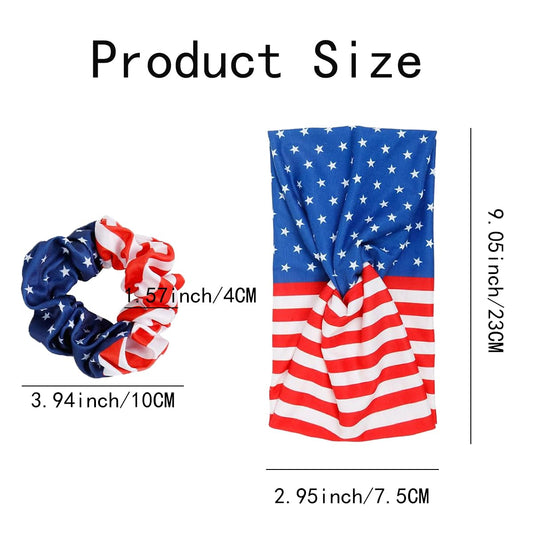 Goulogh fabric close-up with stars and stripes pattern highlighting vibrant colors and clear print