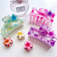 GQLV front packaging showing full nine-piece colorful clip set and compact storage