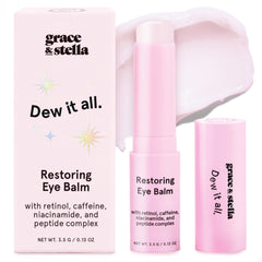 grace & stella front packaging showing compact travel-ready balm