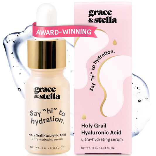 grace & stella front bottle showing compact travel-friendly size and hydration benefit