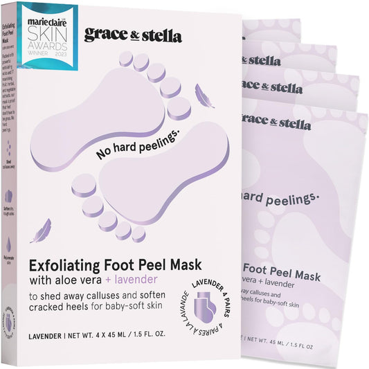 grace & stella front packaging showing lavender scent and award badge, communicates trust