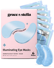 grace & stella front packaging showing six pairs and brightened look