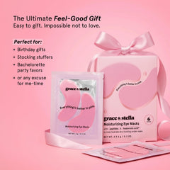 grace & stella gift box styled as a small birthday present for shoppers