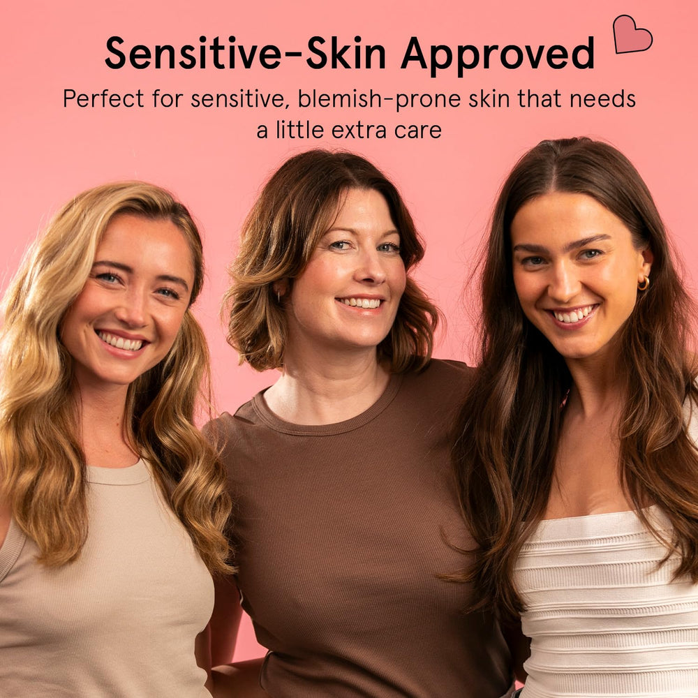 grace & stella removing makeup from skin illustrating effective cleansing without residue