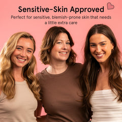 grace & stella removing makeup from skin illustrating effective cleansing without residue