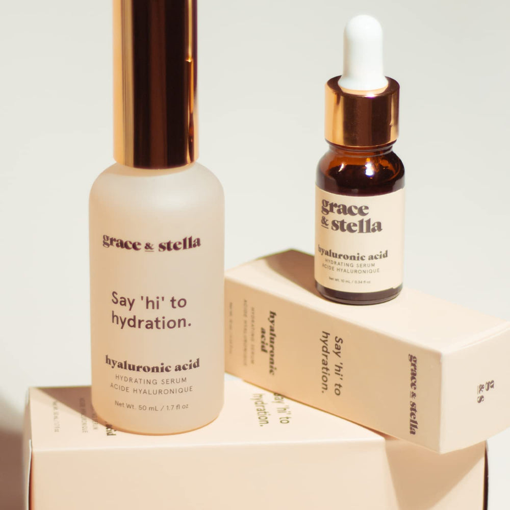 grace & stella product box and bottle showing gift-ready presentation benefit