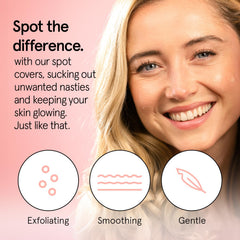 grace & stella three patch sizes displayed for precise blemish coverage