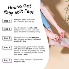 grace & stella before and after peeling results showcasing smoother, baby-soft feet