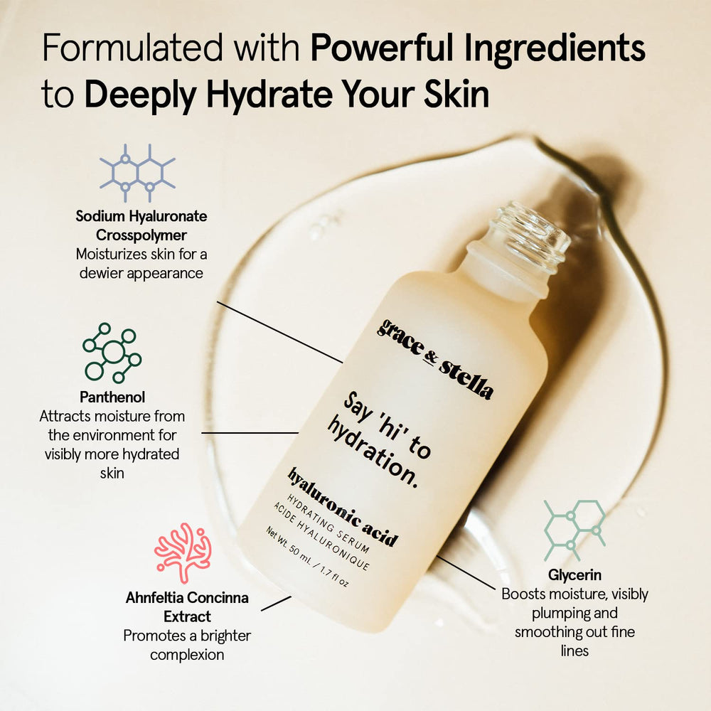 grace & stella 50ml bottle beside ruler to show accurate scale