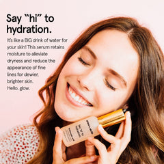 grace & stella dropper dispensing clear serum for precise application