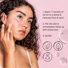 grace & stella label close-up highlighting vegan and paraben-free benefits