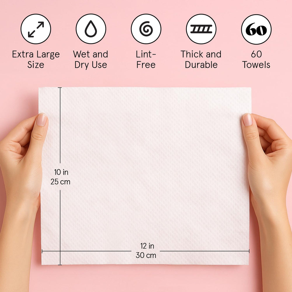 grace & stella towels inside a travel pouch showing portability and plane-friendly size