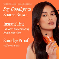 Grande Cosmetics mini fibers detail illustrating immediate volumizing effect