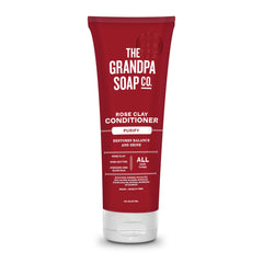 The Grandpa Soap Company front packaging showing product benefits