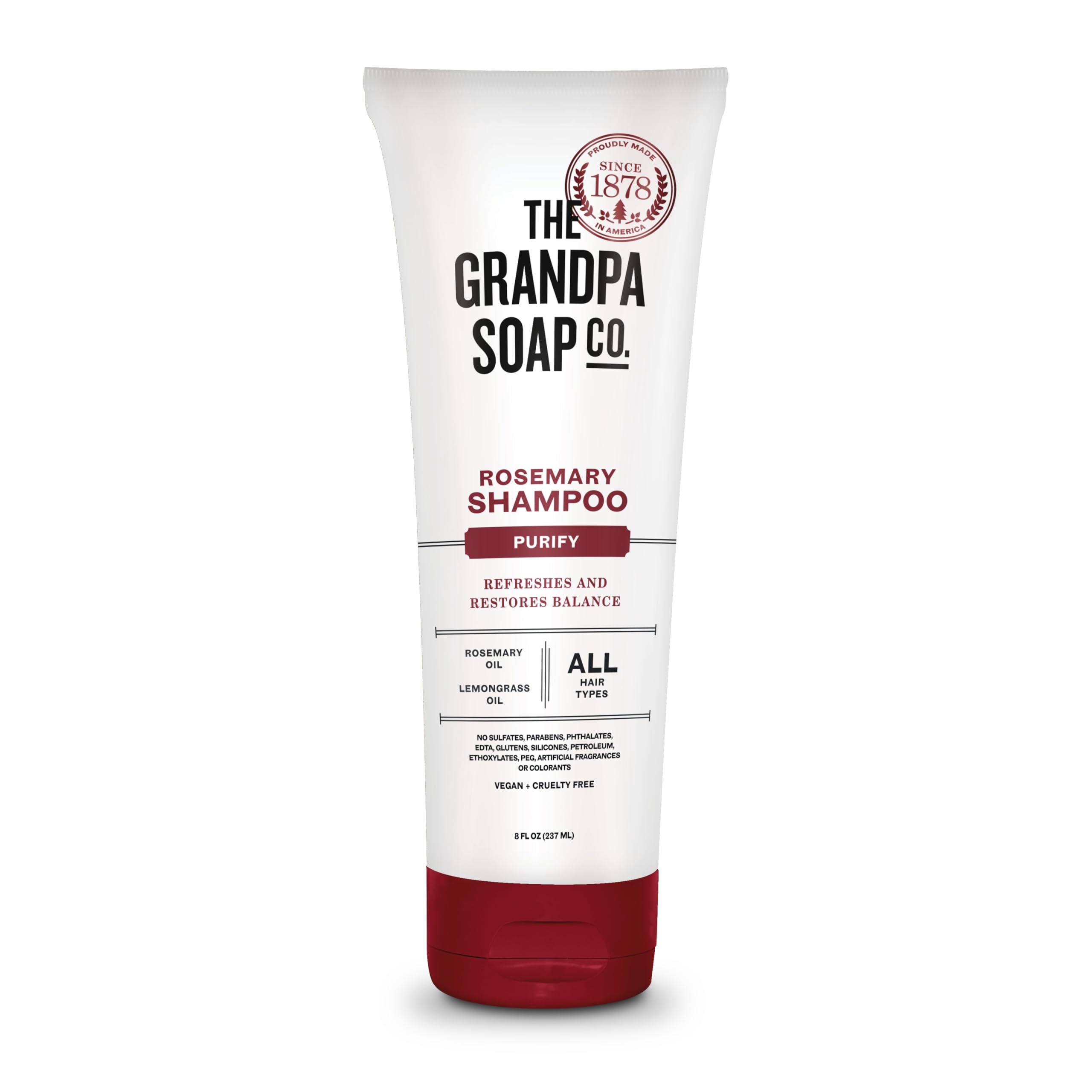 Grandpa Soap Company front packaging showing product and benefits