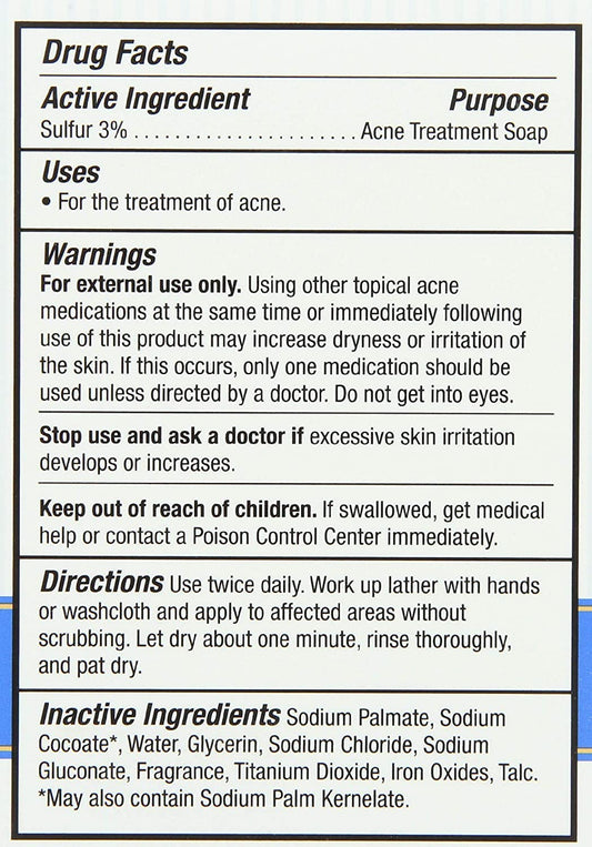 The Grandpa Soap Company side label with ingredient and usage details readily visible
