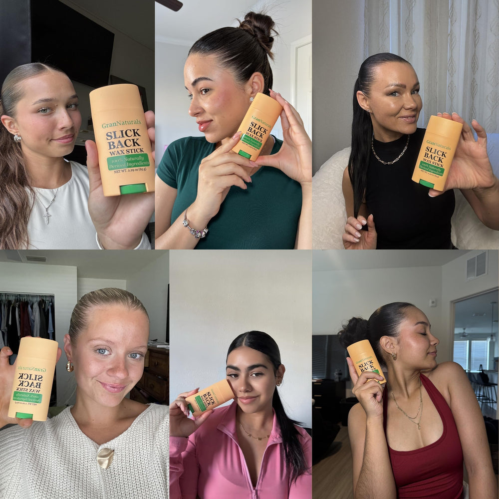 GranNaturals size comparison held in hand highlighting portable styling convenience