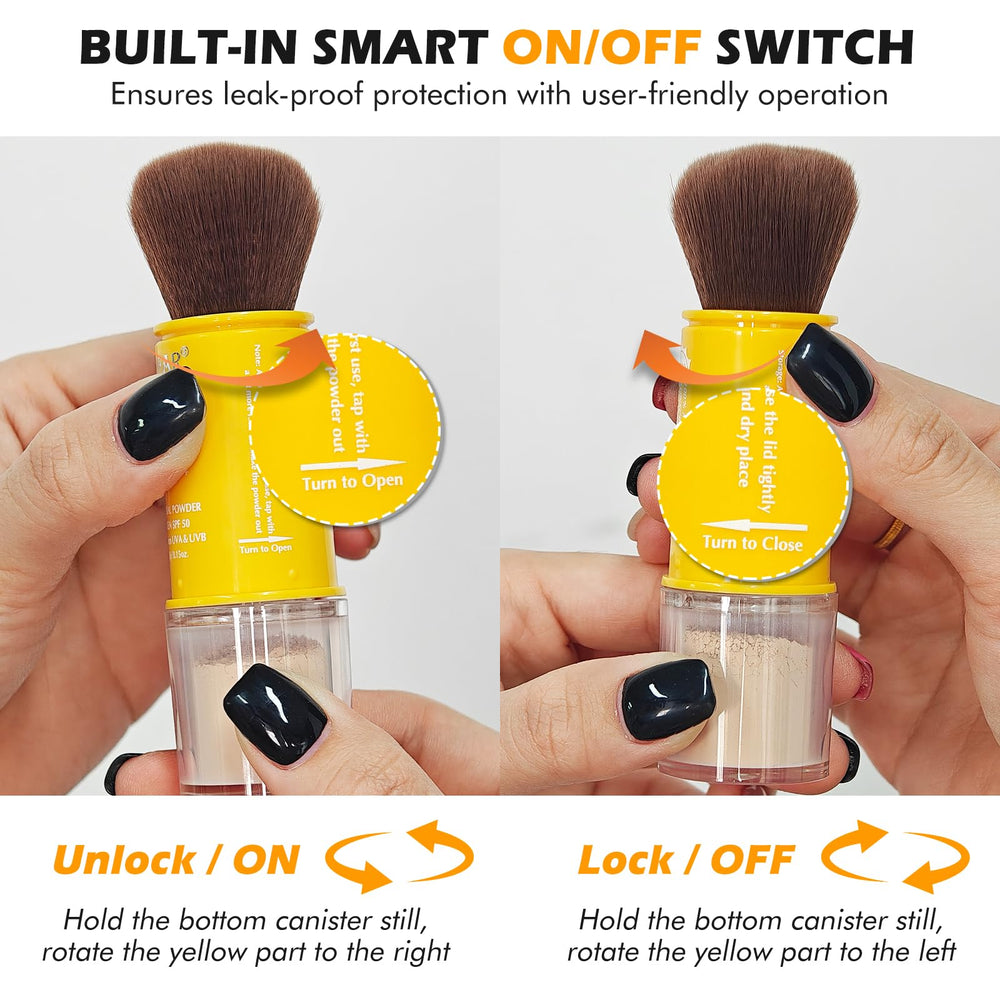 Gravel Dew built-in brush detail for precise application and convenience