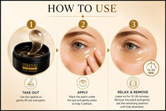 Green Cosmos hydrogel texture detail highlighting smoothness and long-lasting hydration