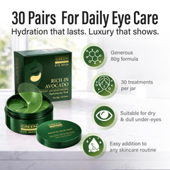 Green Cosmos patches in bathroom setting suggesting quick morning refresh