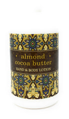 Lifestyle shot of Greenwich Bay lotion applied on hands demonstrating smooth, moisturized skin benefit