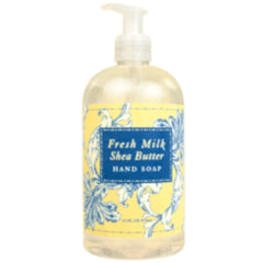 Greenwich Bay Trading Company front bottle view showing label and size, highlights moisturizing benefit
