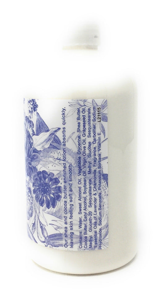 Greenwich Bay lotion texture close-up highlighting creamy shea butter moisture