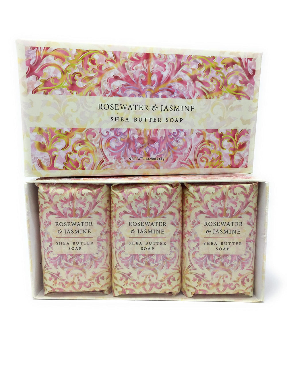 Soap bar in bathroom setting with towel demonstrating Greenwich Bay Trading Co. gentle conditioning