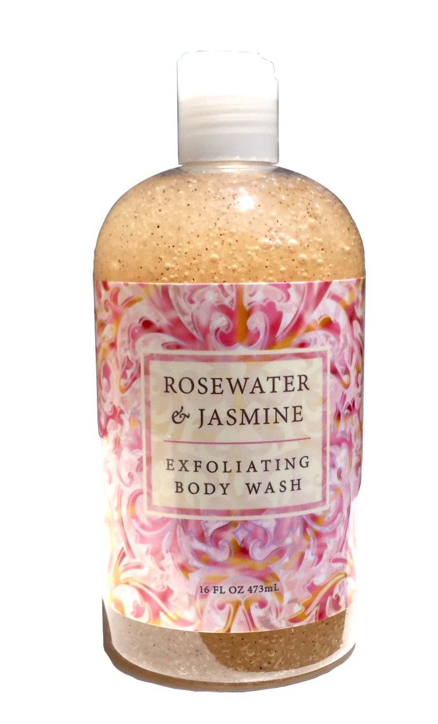 Greenwich Bay bottle front view showing label and floral scent benefit