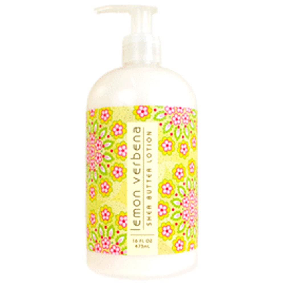 Greenwich Bay Trading Co. front bottle view showing size and scent, moisturizing benefit