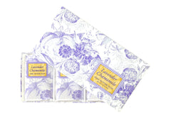 Greenwich Bay Trading Company front packaging showing three lavender chamomile bars and benefits