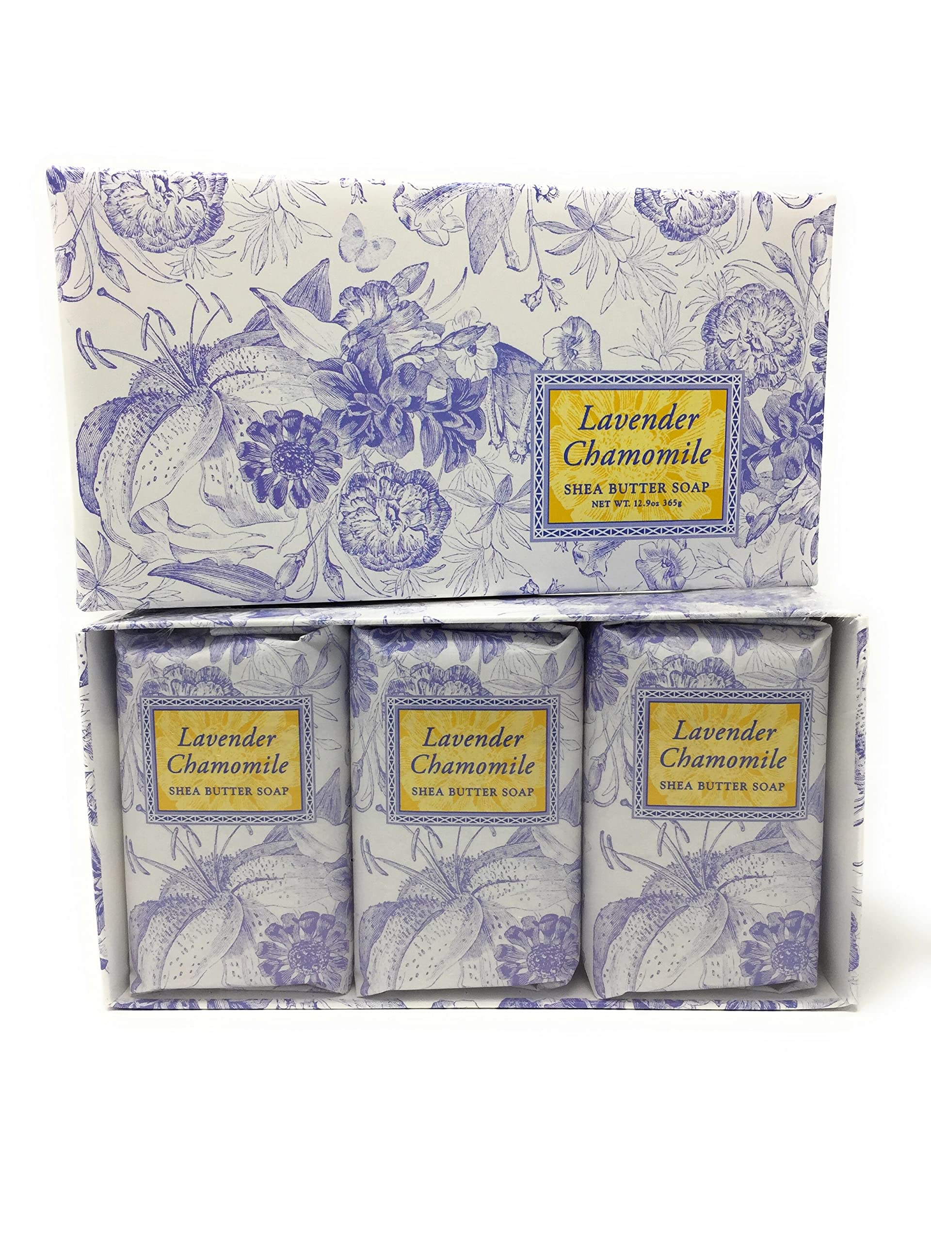 Greenwich Bay Trading Company soap in bathroom lifestyle scene suggesting calming fragrance use
