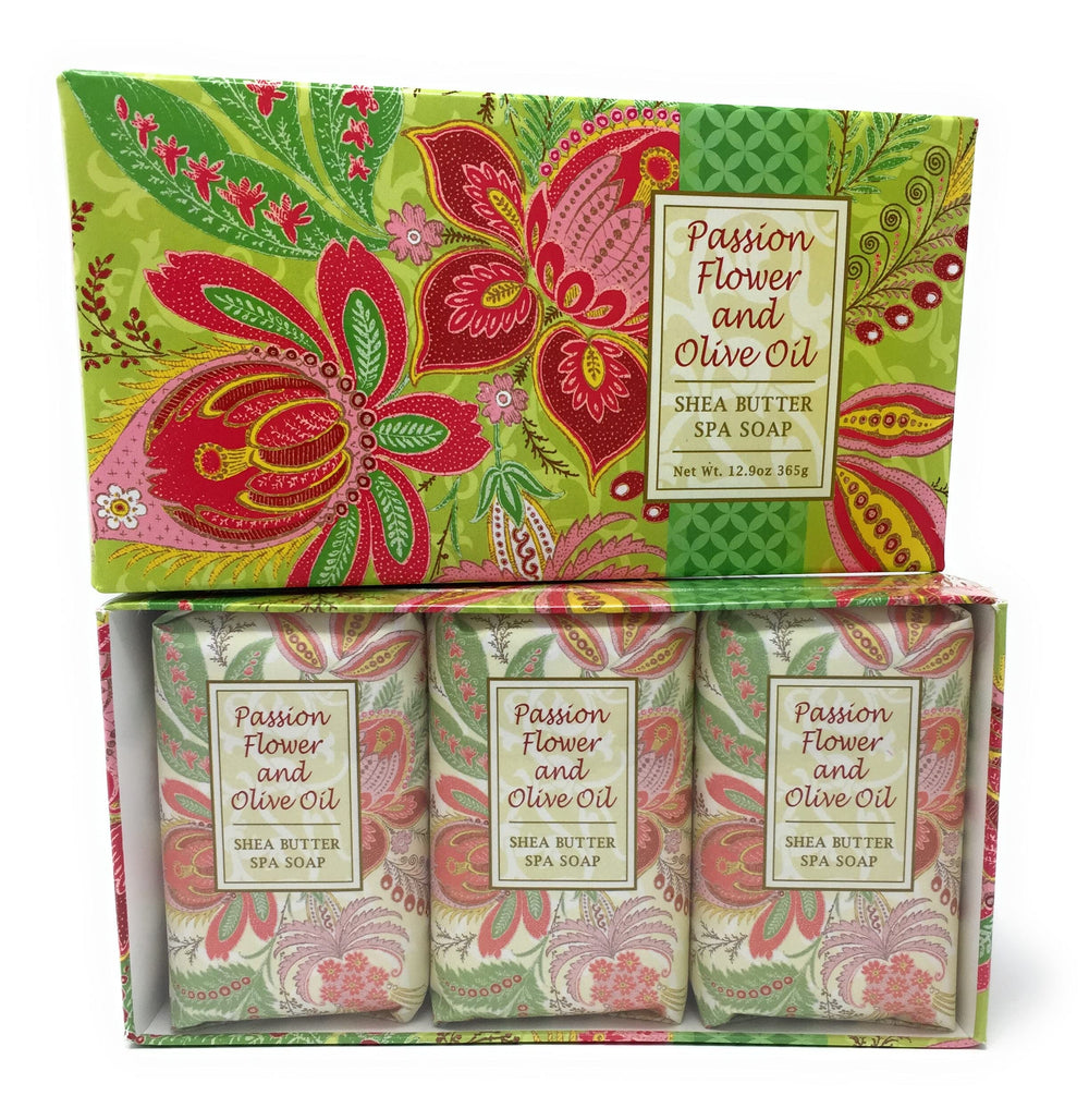 Greenwich Bay Trading Co. soap in shower use demonstrating gentle moisturizing cleanse