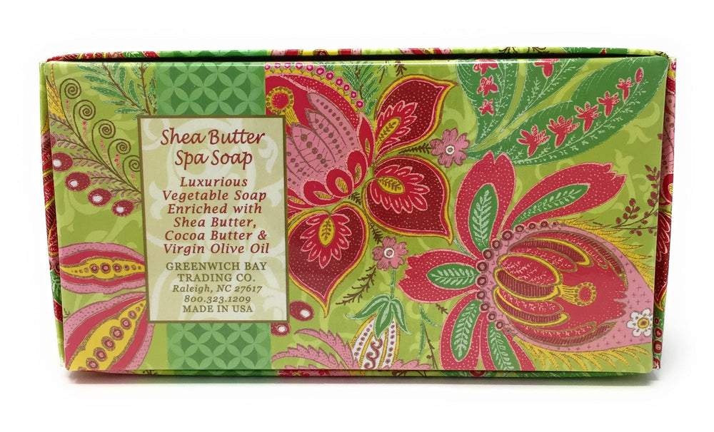 Greenwich Bay Trading Co. close-up soap texture highlighting shea butter creaminess