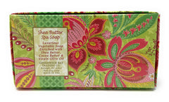 Greenwich Bay Trading Co. close-up soap texture highlighting shea butter creaminess