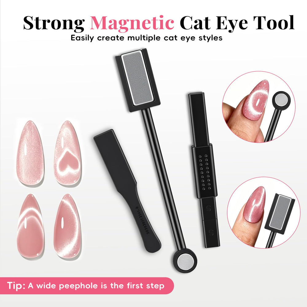 GricelnSV dotting pen and ball magnet next to nail for accurate detail work